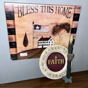 Rustic farmhouse decor bundle cottagecore